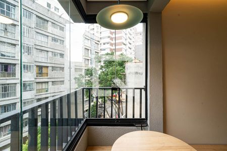 Sacada de apartamento para alugar com 1 quarto, 31m² em Bela Vista, São Paulo