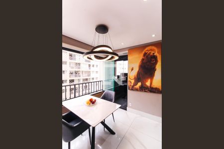 Varanda de apartamento à venda com 2 quartos, 57m² em Brás, São Paulo