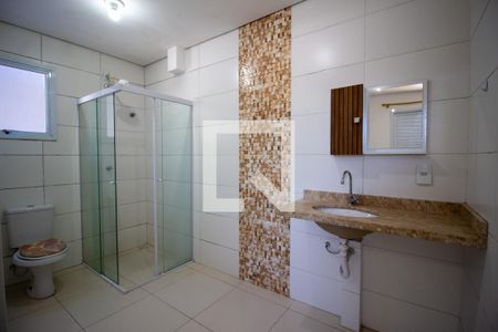 Banheiro da Suíte de apartamento para alugar com 1 quarto, 55m² em Vila Barao, Sorocaba