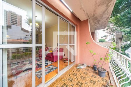 Varanda da Sala de apartamento à venda com 2 quartos, 89m² em Jardim Bela Vista, Santo André