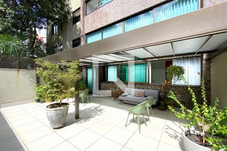 Varanda da Sala de apartamento à venda com 4 quartos, 298m² em Santo Antônio, Belo Horizonte
