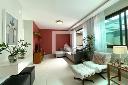 Sala de apartamento à venda com 4 quartos, 298m² em Santo Antônio, Belo Horizonte