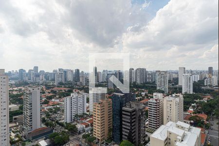 Vista da Varanda do Quarto de kitnet/studio à venda com 1 quarto, 25m² em Jardim das Acacias, São Paulo