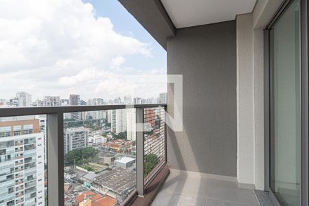 Varanda do Quarto de kitnet/studio à venda com 1 quarto, 25m² em Jardim das Acacias, São Paulo