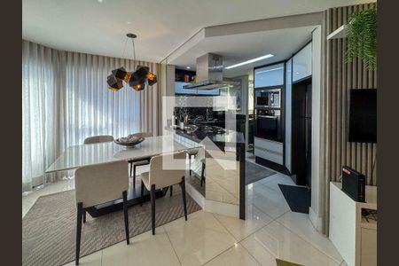 Sala/Cozinha de apartamento à venda com 1 quarto, 148m² em Jardim, Santo André