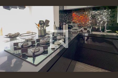 Sala/Cozinha de apartamento à venda com 1 quarto, 148m² em Jardim, Santo André