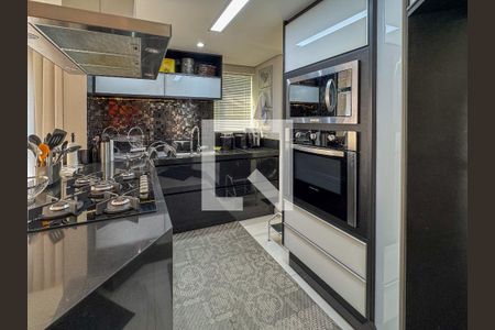 Sala/Cozinha de apartamento à venda com 1 quarto, 148m² em Jardim, Santo André