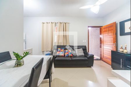Sala de casa para alugar com 2 quartos, 55m² em Boa Vista, Santo André