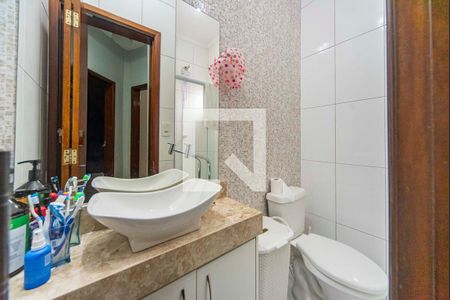 Banheiro  de casa para alugar com 2 quartos, 55m² em Boa Vista, Santo André