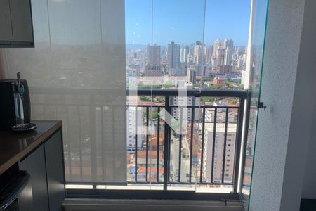 Sala de apartamento para alugar com 2 quartos, 63m² em Marapé, Santos