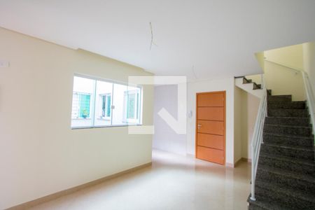 Sala/Cozinha de apartamento à venda com 2 quartos, 84m² em Vila Floresta, Santo André
