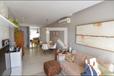 Sala de apartamento à venda com 2 quartos, 76m² em Tijuca, Rio de Janeiro