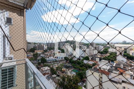 Varanda da Sala de apartamento à venda com 3 quartos, 110m² em Maracanã, Rio de Janeiro