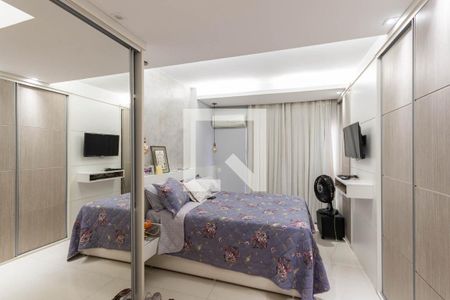Suíte de apartamento à venda com 3 quartos, 110m² em Maracanã, Rio de Janeiro