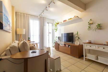 Sala de apartamento à venda com 2 quartos, 70m² em Chácara Califórnia, São Paulo