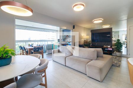 Sala de apartamento à venda com 3 quartos, 127m² em Itaim Bibi, São Paulo