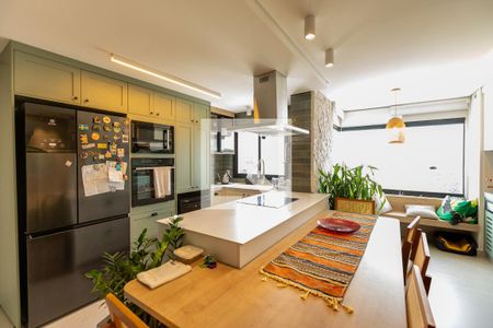 Cozinha Americana de apartamento para alugar com 3 quartos, 105m² em Nova Campinas, Campinas