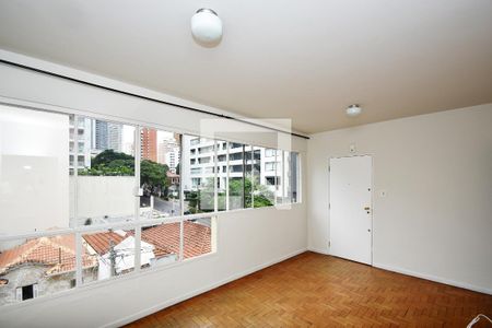 Sala de apartamento para alugar com 2 quartos, 70m² em Cerqueira César, São Paulo