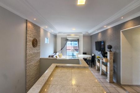Sala de apartamento para alugar com 2 quartos, 80m² em Jardim Imperador, Praia Grande