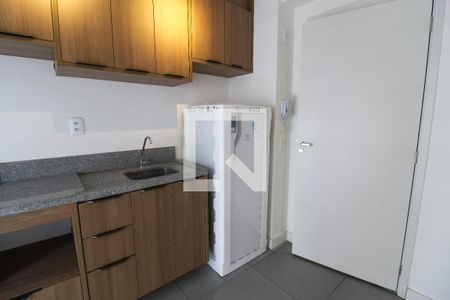 Cozinha de apartamento para alugar com 1 quarto, 28m² em Vila Butantã, São Paulo
