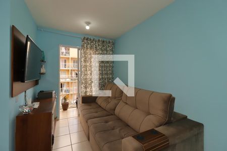 Sala de apartamento para alugar com 2 quartos, 55m² em Jardim Santa Cristina, Santo André