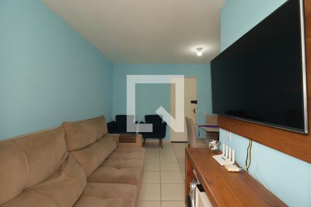 Sala de apartamento para alugar com 2 quartos, 55m² em Jardim Santa Cristina, Santo André