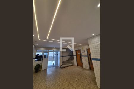 Área externa de apartamento para alugar com 1 quarto, 40m² em Boa Vista, São Vicente