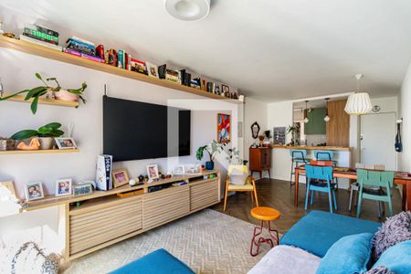 Sala de apartamento à venda com 2 quartos, 85m² em Pompeia, São Paulo