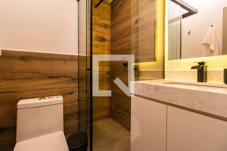 Banheiro Social de apartamento para alugar com 2 quartos, 125m² em Alphaville Industrial, Barueri