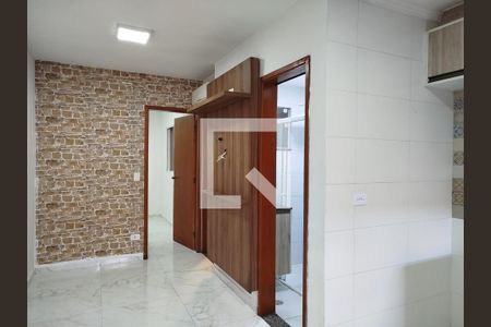 Sala e cozinha de kitnet/studio para alugar com 1 quarto, 40m² em Chácara Califórnia, São Paulo