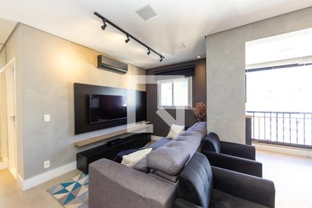 Sala de TV de apartamento para alugar com 2 quartos, 82m² em Alphaville Empresarial, Barueri