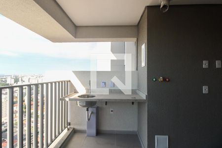 Varanda  de apartamento à venda com 2 quartos, 48m² em Tatuapé, São Paulo