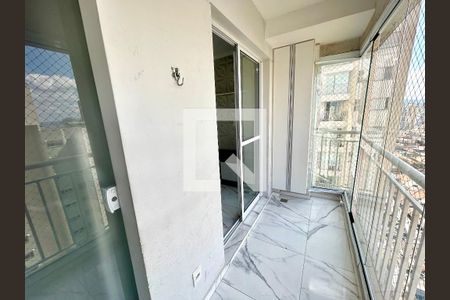 Varanda da Sala de apartamento para alugar com 2 quartos, 55m² em Jardim Flor da Montanha, Guarulhos