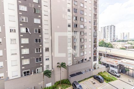 Sala/Cozinha - Vista de apartamento para alugar com 1 quarto, 29m² em Belenzinho, São Paulo