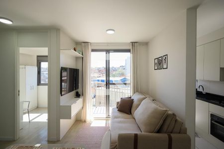 Sala  de apartamento à venda com 2 quartos, 46m² em Vila Constanca, São Paulo