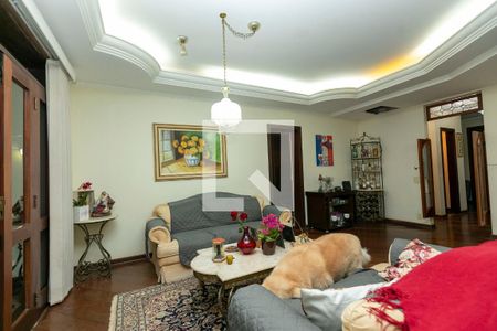 SALA TRÊS AMBIENTES de casa de condomínio à venda com 4 quartos, 415m² em Vila Madalena, Campinas