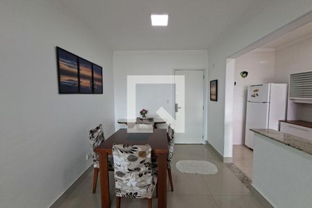 Sala de apartamento para alugar com 1 quarto, 59m² em Balneario Flórida, Praia Grande