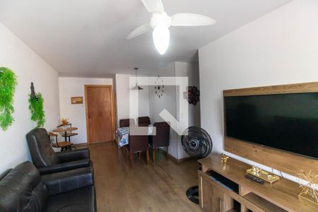 Sala de apartamento à venda com 3 quartos, 90m² em Santa Rosa, Niterói