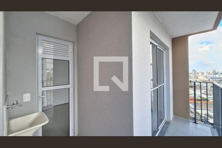 Varanda e Área de serviço de apartamento para alugar com 2 quartos, 41m² em Bom Retiro, São Paulo