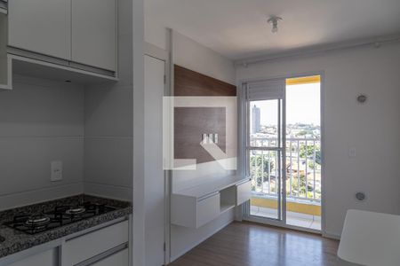Sala/Cozinha de apartamento para alugar com 1 quarto, 25m² em Vila Brasil, São Paulo
