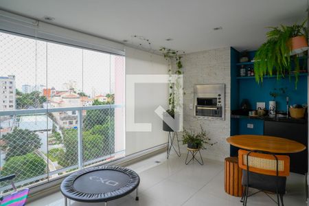 Varanda de apartamento para alugar com 3 quartos, 136m² em Aclimação, São Paulo