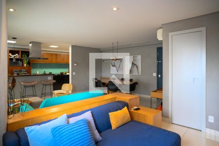 Sala de apartamento para alugar com 3 quartos, 136m² em Aclimação, São Paulo