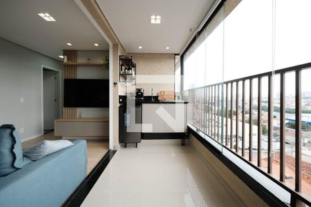 Sala/Cozinha de apartamento à venda com 2 quartos, 44m² em Vila Nova Savoia, São Paulo