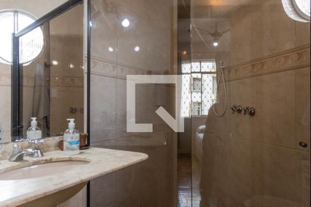 Banheiro da Suíte de apartamento à venda com 3 quartos, 140m² em Coracao de Jesus, Belo Horizonte