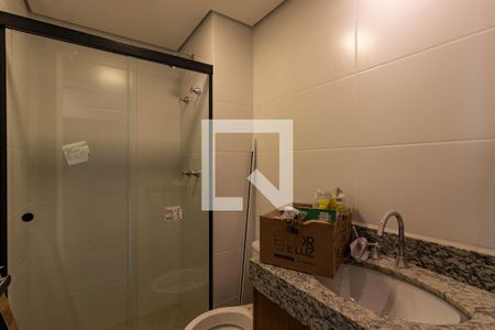 Banheiro de kitnet/studio para alugar com 1 quarto, 24m² em Perdizes, São Paulo