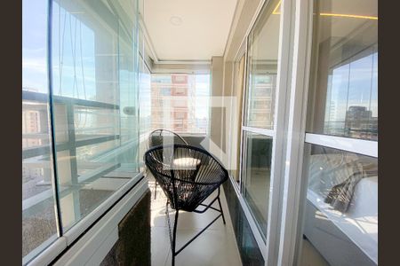 Varanda Studio de apartamento para alugar com 1 quarto, 24m² em Perdizes, São Paulo