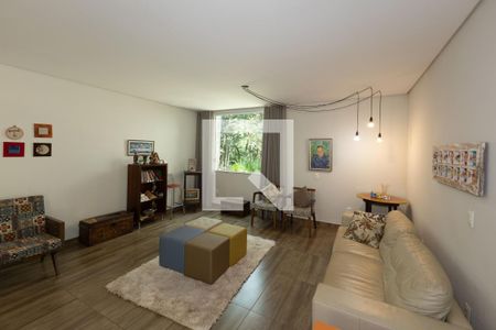 Sala de Estar de casa de condomínio à venda com 5 quartos, 485m² em Jardim Petrópolis, Nova Lima