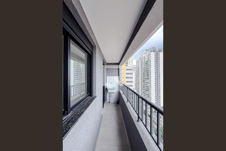 Varanda da Sala de kitnet/studio à venda com 1 quarto, 28m² em Ipiranga, São Paulo