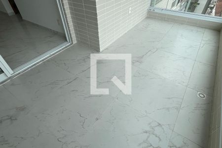 Varanda da Sala de apartamento para alugar com 2 quartos, 87m² em Gonzaga, Santos