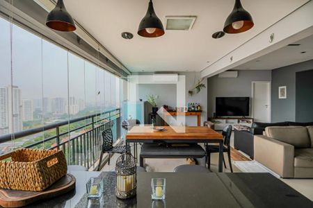Varanda integrada de apartamento à venda com 3 quartos, 117m² em Vila Leopoldina, São Paulo